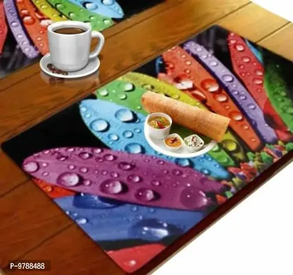 Trendy Polyester Place mat(set of 6)