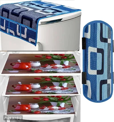 Combo of fridge top ,fridge mat