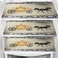 Combo of Exclusive Decorative Fridge Top Cover  Fridge Mat-thumb1