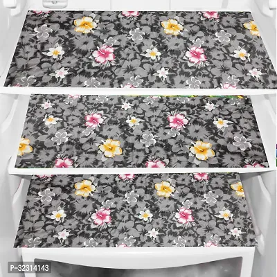 Designer Grey PVC Place Mats Set Of 6-thumb2