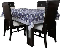 Designer Grey PVC Table Cloth-thumb3