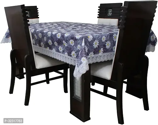 Designer Grey PVC Table Cloth-thumb4