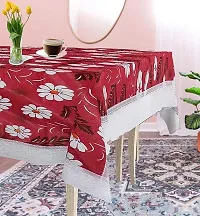 Designer Brown PVC Table Cloth-thumb2