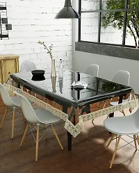 Designer Beige PVC Table Cloth-thumb4