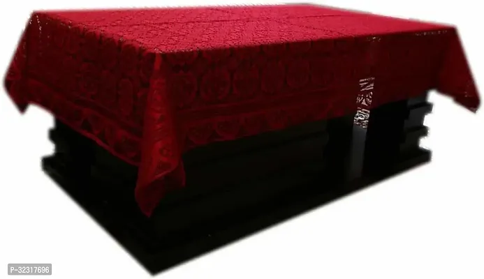 Designer Red PVC Table Cloth-thumb0