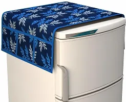 Combo of Exclusive Decorative Fridge Top Cover  Fridge Mat-thumb1