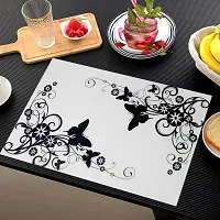 Designer White PVC Place Mats Set Of 6-thumb1