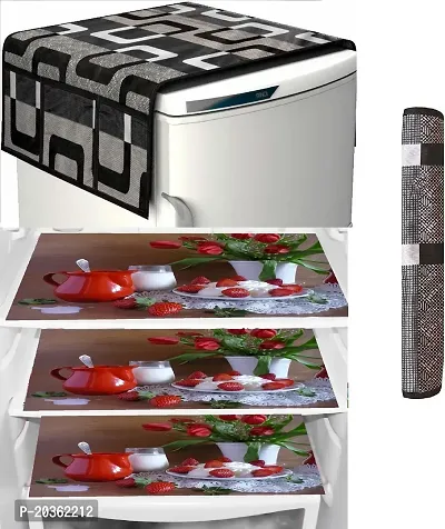 Combo of fridge top ,fridge mat