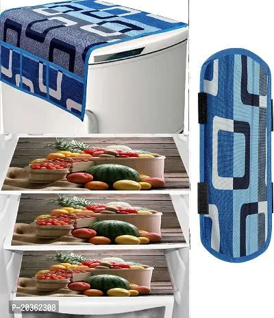 Combo of fridge top ,fridge mat