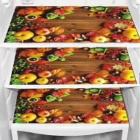 Fridge Top Cover And 3 Mats-thumb1