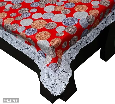 Designer Red PVC Table Cloth-thumb4