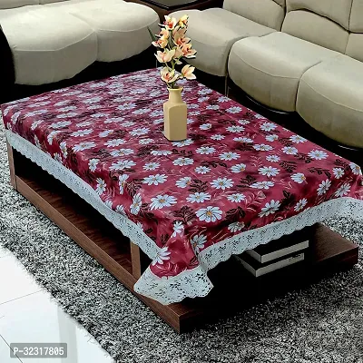 Designer Maroon PVC Table Cloth