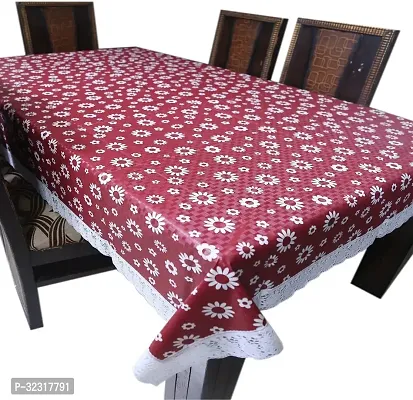 Designer Pink PVC Table Cloth-thumb0