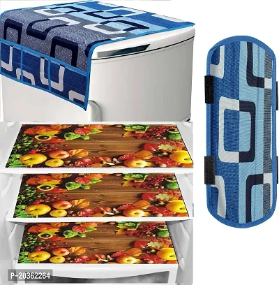 Combo of fridge top ,fridge mat