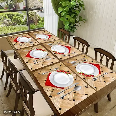 Designer Brown PVC Place Mats Set Of 6