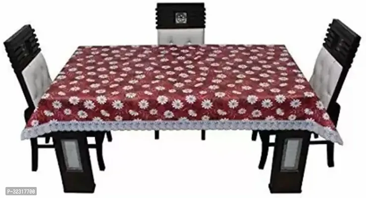 Designer Brown PVC Table Cloth-thumb0