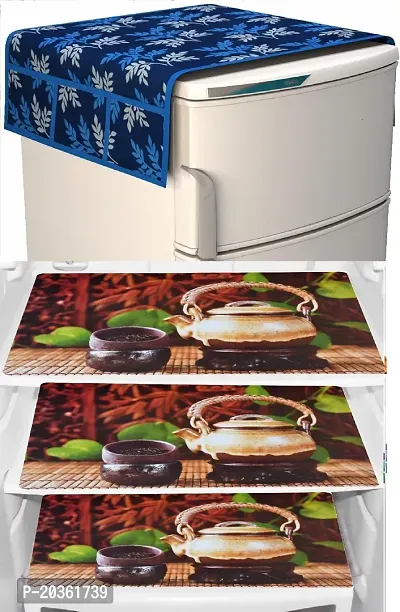 Combo of fridge top ,fridge mat