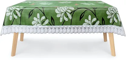 Designer Green PVC Table Cloth-thumb2