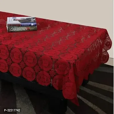 Designer Red PVC Table Cloth