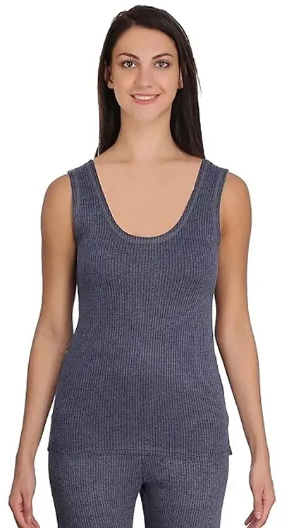 Stylish Solid Thermal Top For Women