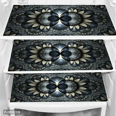 Combo of Exclusive Decorative Fridge Top Cover  Fridge Mat-thumb4