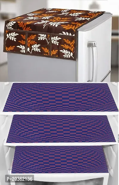 Combo of fridge top ,fridge mat