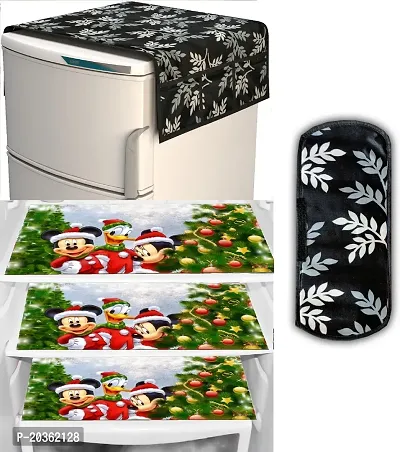 Combo of fridge top ,fridge mat