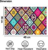 Designer Multicoloured PVC Place Mats Set Of 6-thumb2