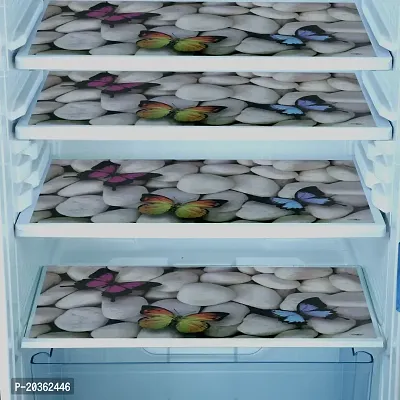 Combo of Exclusive Decorative Fridge Top Cover  Fridge Mat-thumb2