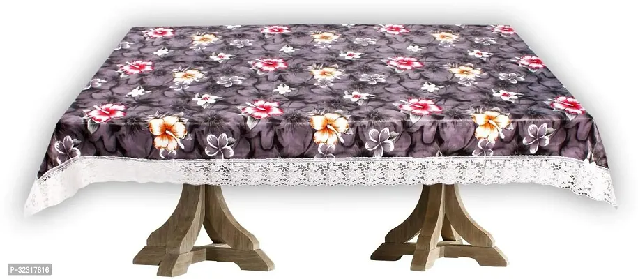 Designer Multicoloured PVC Table Cloth-thumb2