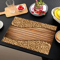 Designer Multicoloured PVC Place Mats Set Of 6-thumb2