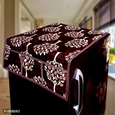 Combo of Exclusive Decorative Fridge Top Cover  Fridge Mat-thumb3