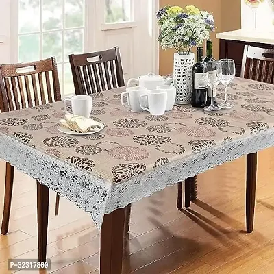 Designer Beige PVC Table Cloth