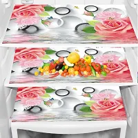 Fridge Top Cover And 3 Mats And 1 Handle Cover-thumb3