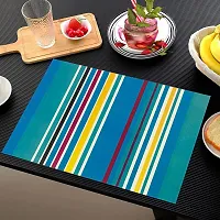 Designer Multicoloured PVC Place Mats Set Of 6-thumb2