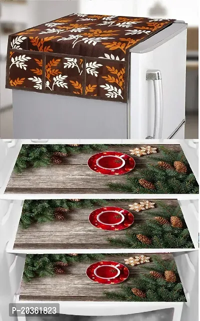 Combo of fridge top ,fridge mat