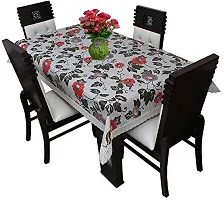 Designer White PVC Table Cloth-thumb4