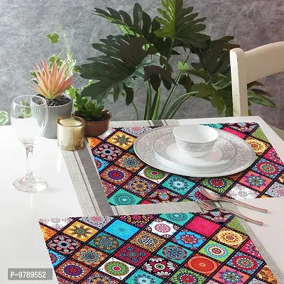 Trendy Polyester Place mat(set of 6)-thumb0