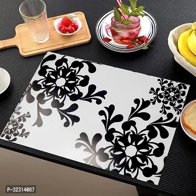 Designer White PVC Place Mats Set Of 6-thumb3