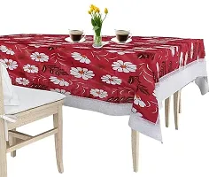 Designer Brown PVC Table Cloth-thumb1