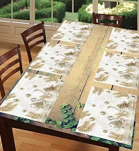 Designer White PVC Place Mats Set Of 6-thumb4