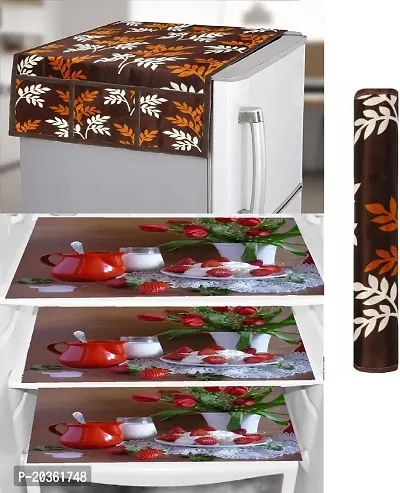 Combo of fridge top ,fridge mat