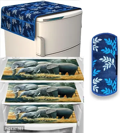 Combo of fridge top ,fridge mat