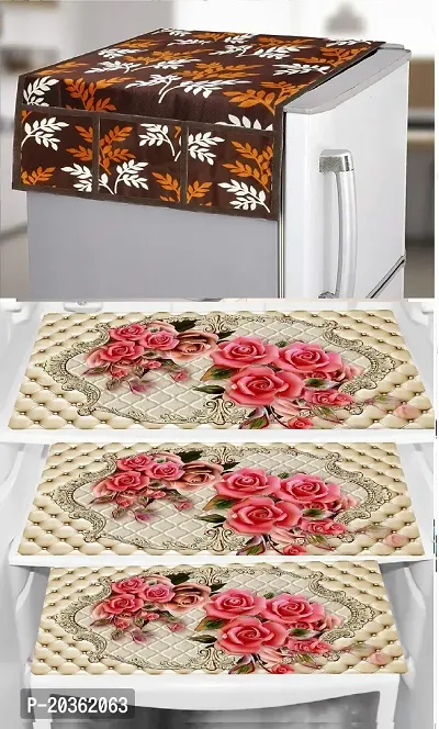 Combo of fridge top ,fridge mat