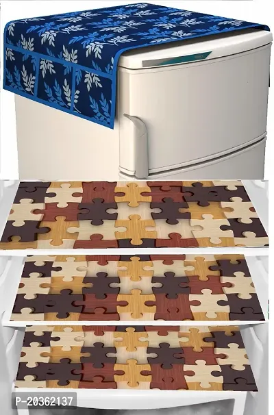 Combo of fridge top ,fridge mat