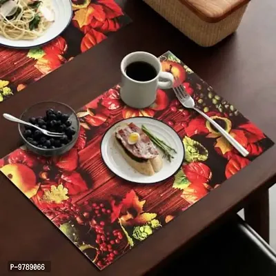 Trendy Polyester Place mat(set of 6)