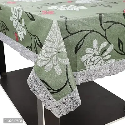 Designer Green PVC Table Cloth-thumb2