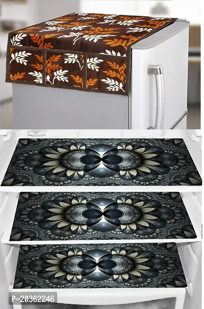 Combo of fridge top ,fridge mat