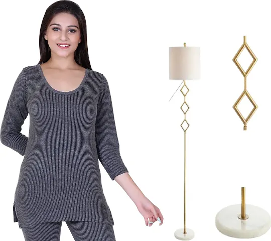 Stylish Solid Thermal Set For Women