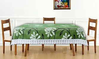 Designer Green PVC Table Cloth-thumb1